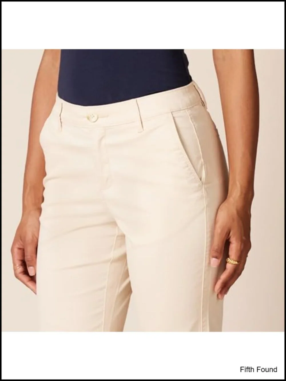 Slim Fit Straight Leg Stretch Twill Chino Pant